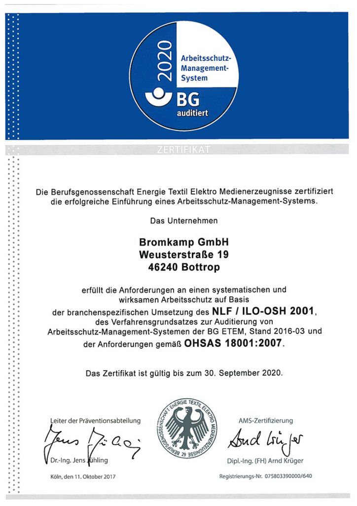 Arbeitsschutzmanagement
